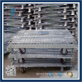 Hot Sell Stainless Wire Mesh Cage With Wheels